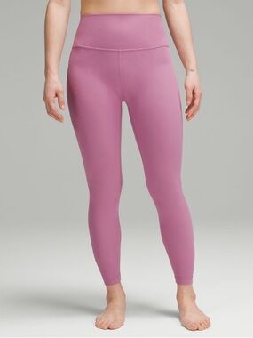 🆕💕 ASIA FIT Lululemon Align Ribbed HR Pant 24” - Velvet Dust